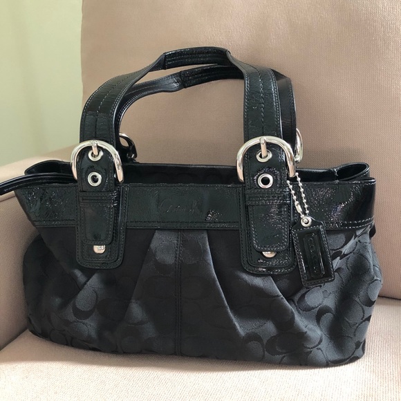 Coach | Bags | Coach Black Soho Shoulder Bag K975f3742 | Poshmark